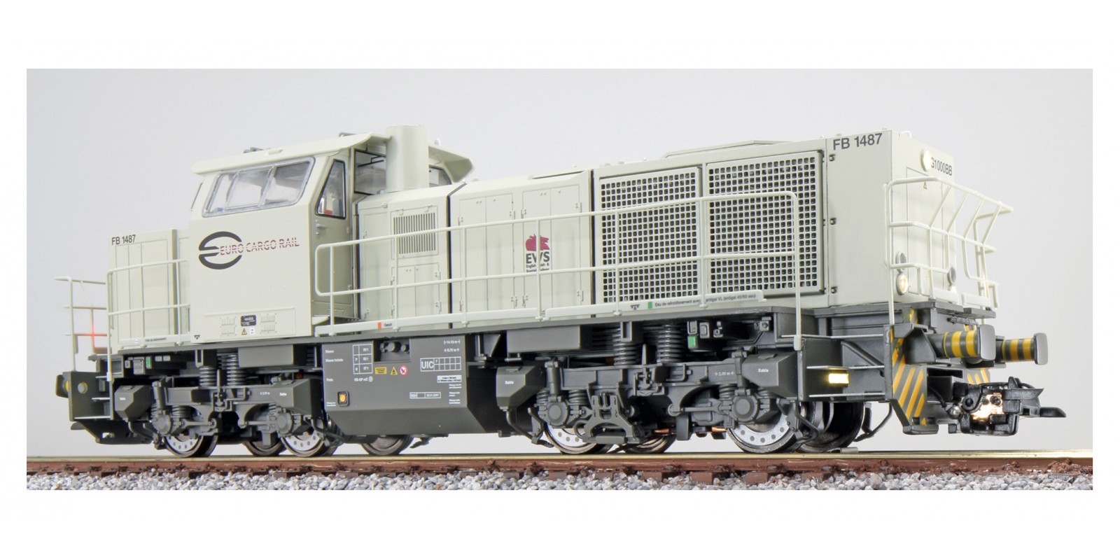 ES31304 Gauge H0 Diesel locomotive G1000 of the ECR, epoch VI with sound
