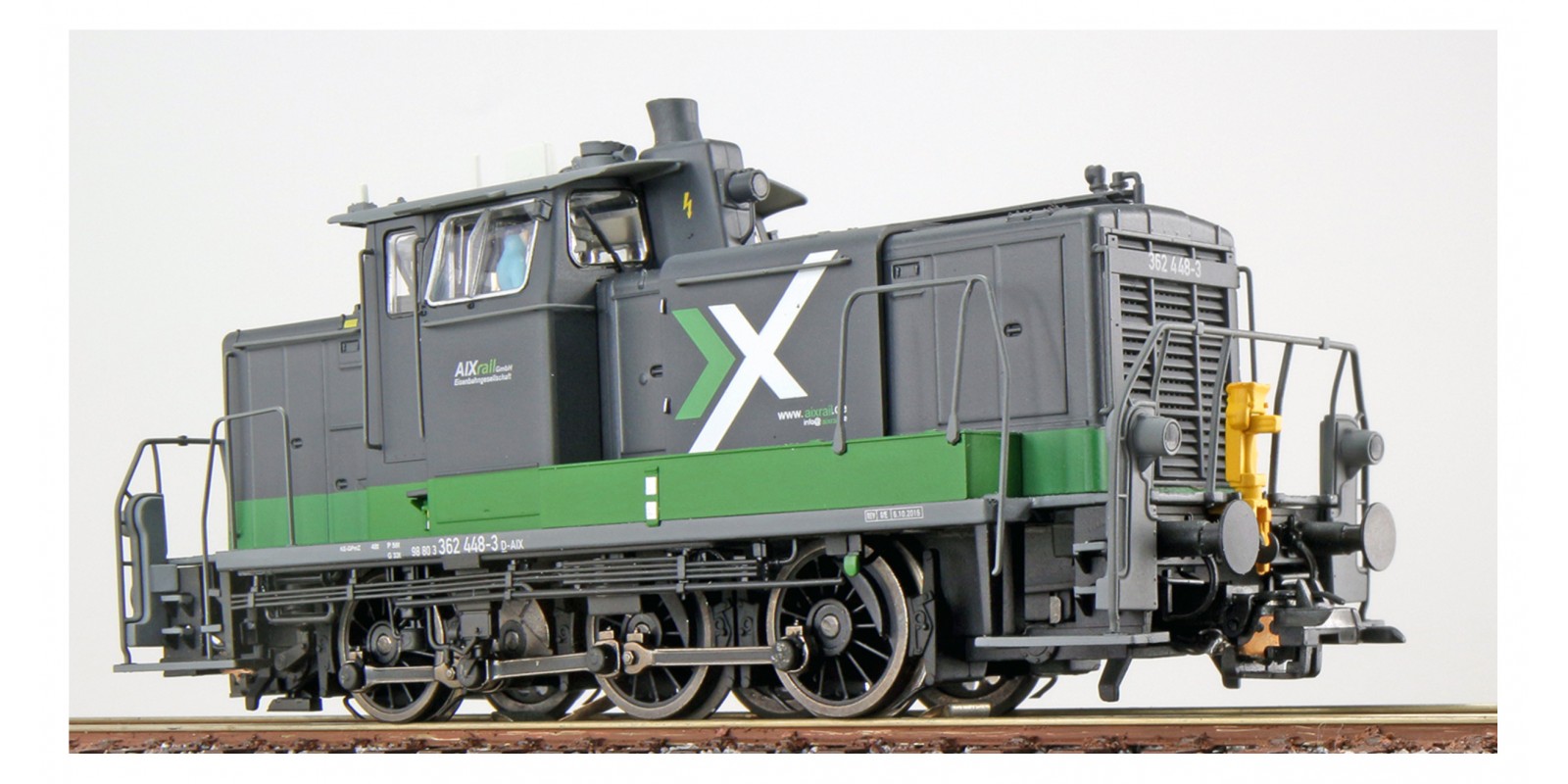 ES31422 Diesel locomotive, 362 448 of the AIX, epoch VI with sound
