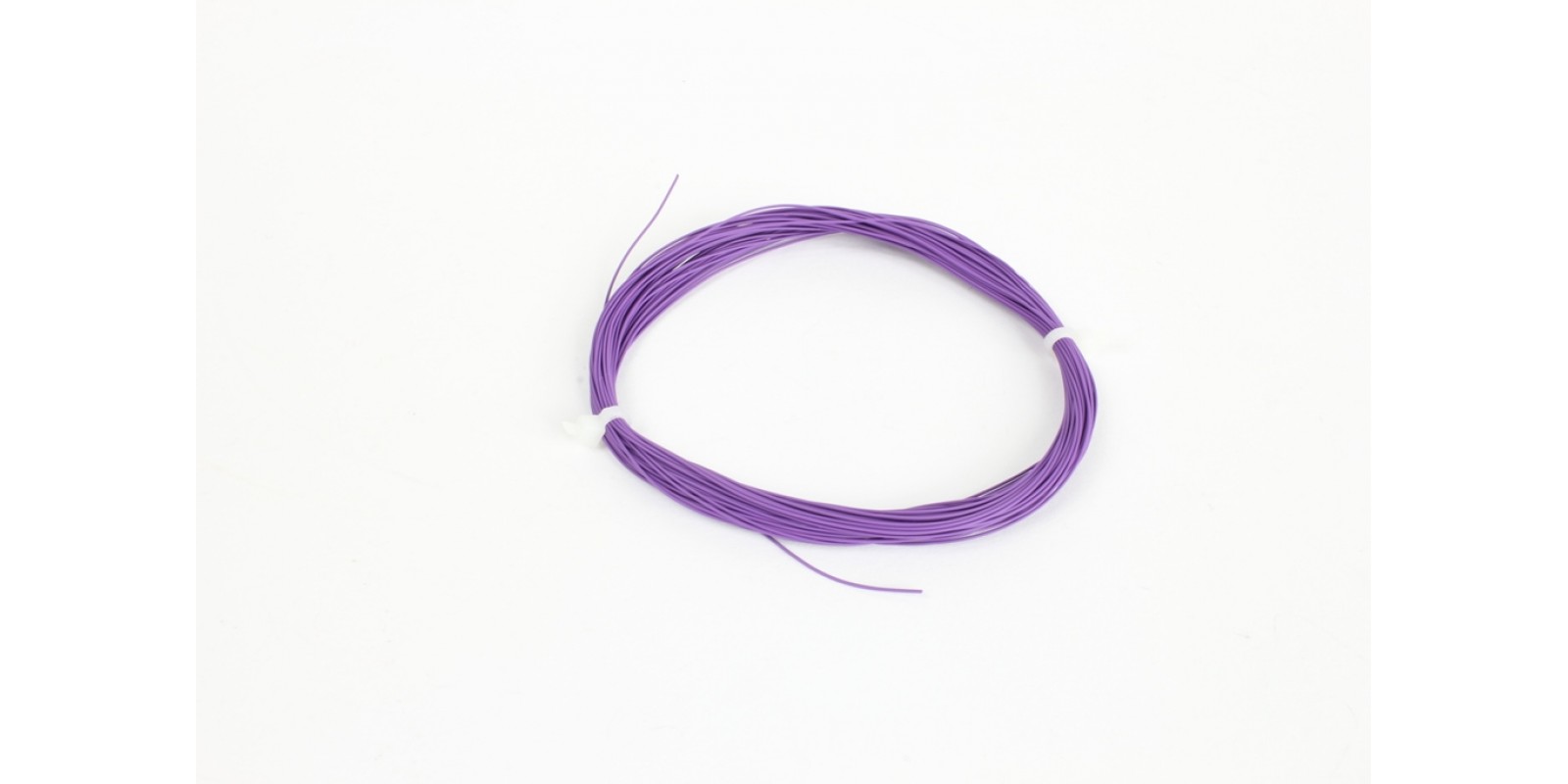 ES51941  Super thin cable, 0.5mm diameter, AWG36, 10m bundle, purple colour