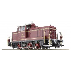 ES31740 Gauge H0 Diesel locomotive V60 of the DB, era III with sound+smoke, DC/AC