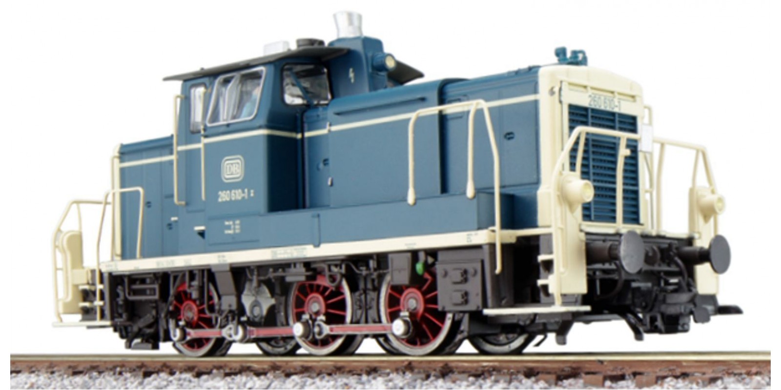 ES31741 Diesel locomotive 260 610, DB, Ep.IV, DC+AC sound