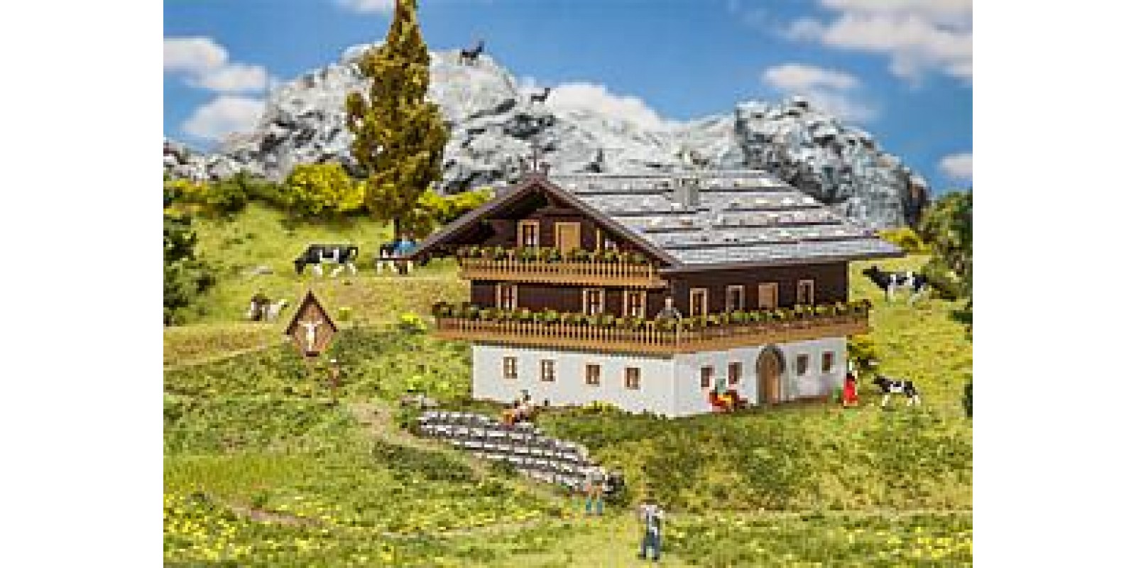 Fa130554 	 Alpine farm