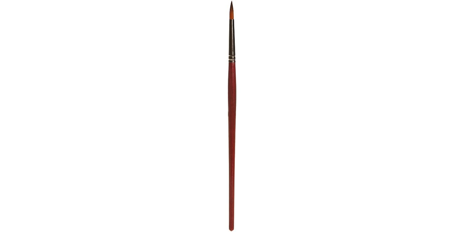 FA172109 Round brush with brown tip, synthetic, size 6