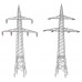 FA130898 2 Electricity pylons (100 kV)