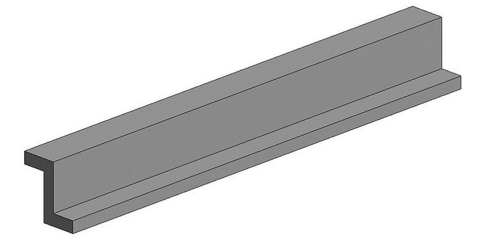 FA500752 Z-Profile, 35 mm, 2,0 height, 0,40 width, 4 pc