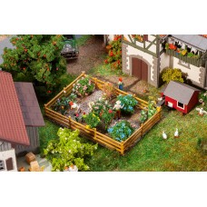 FA181276 Pleasure garden with flowers and bushes