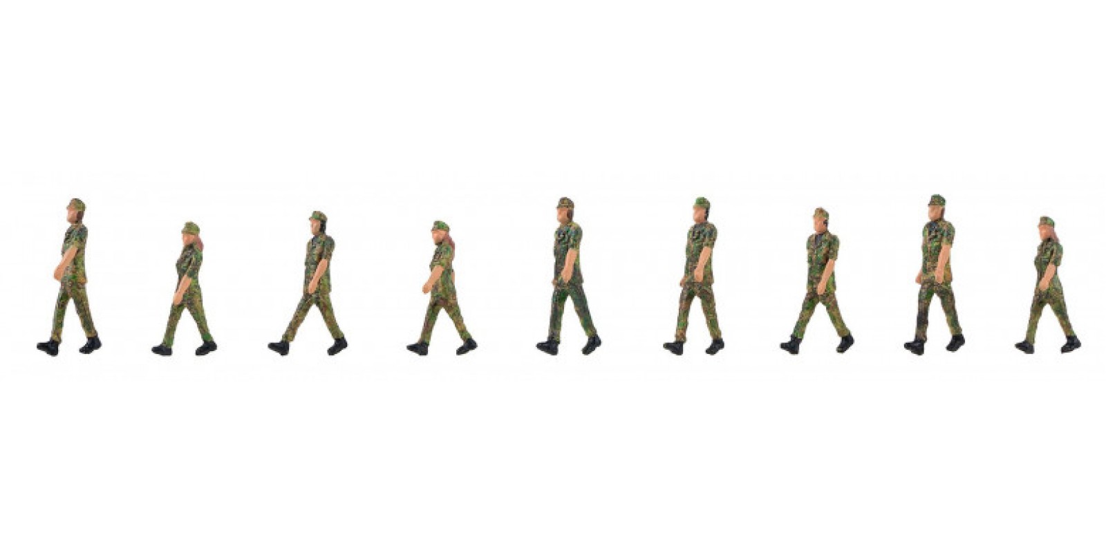 FA151750 Soldiers in step