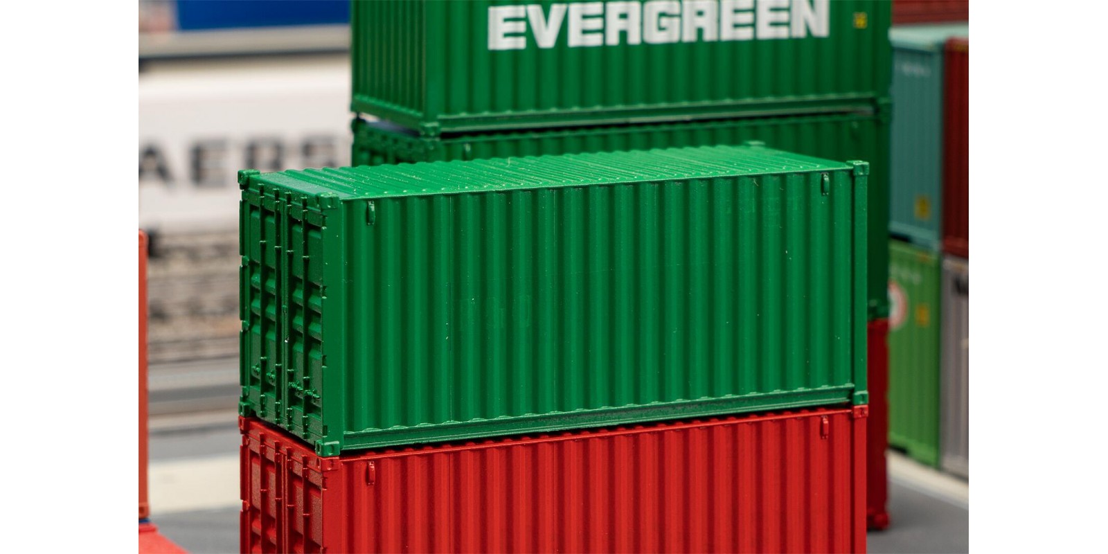 FA182002 20' Container, green 