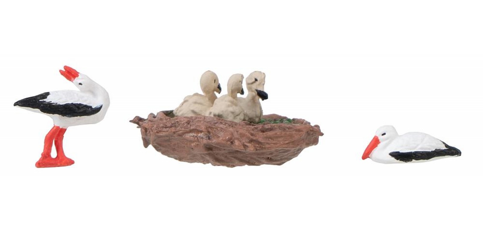 FA180239 Storks Figurine set with mini sound effect