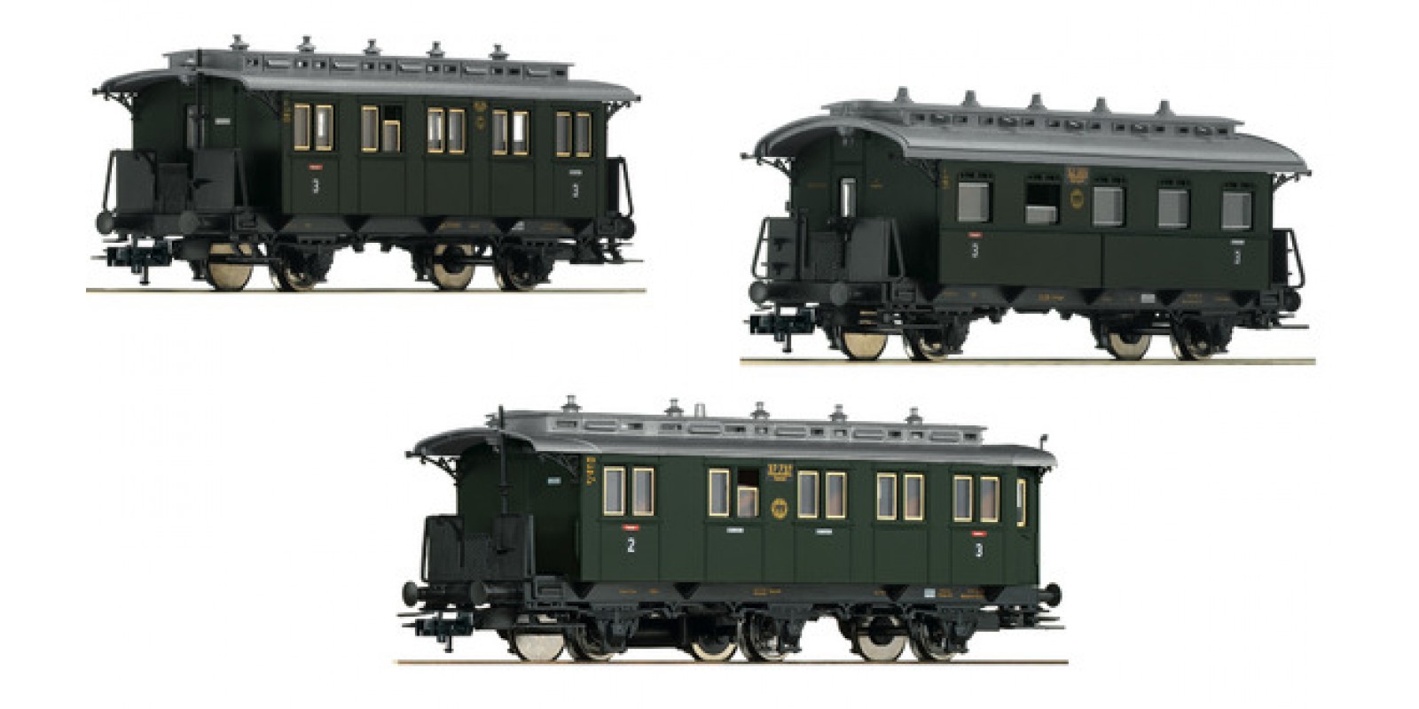 FL481804 - 3 piece set „Branch line passenger train“ (Set 1), DRG