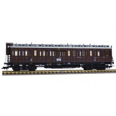 FL568604 - 3rd class compartment coach with tail end indicators type CC, K.P.E.V.
