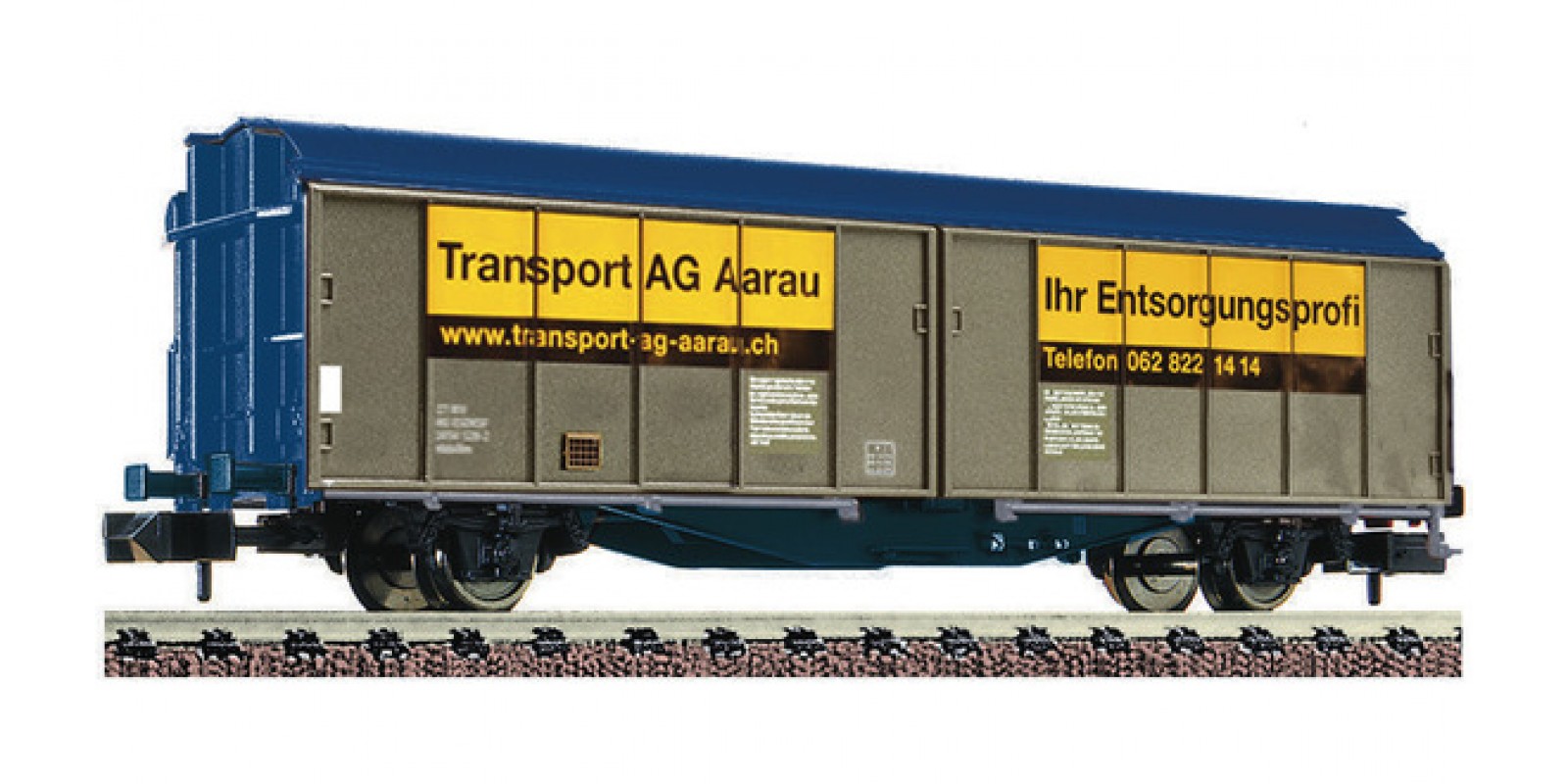 FL837305 - Sliding wall wagon Transport AG Aarau, private (Switzerland)
