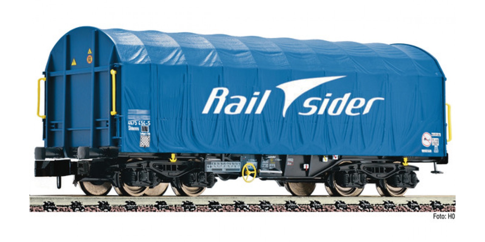FL837925 - Sliding tarpaulin wagon type Shimmns, Rail sider