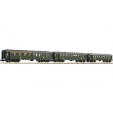 FL867710 - 3 piece set passenger carriages, SNCF