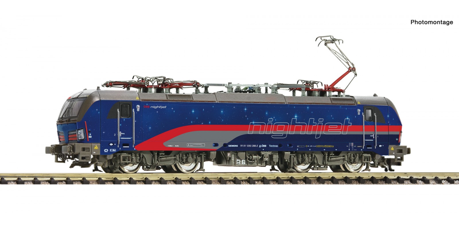 FL739351 - Electric locomotive 1293 200-2 "Nightjet", ÖBB