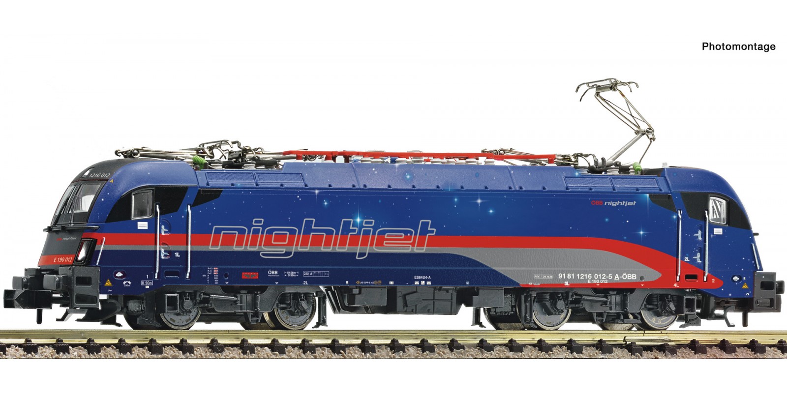 FL781804 - Electric locomotive 1216 012-5 "Nightjet", ÖBB
