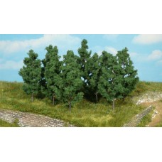 HE1220 10 Black poplar trees, 9 cm  qualified for gauge H0 / TT / N / Z