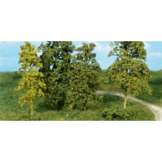 HE1672 Natural fibre trees and bushes, darkgreen, 15 pcs