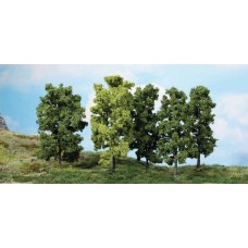 HE1990 5 leafy trees, 18 cm
