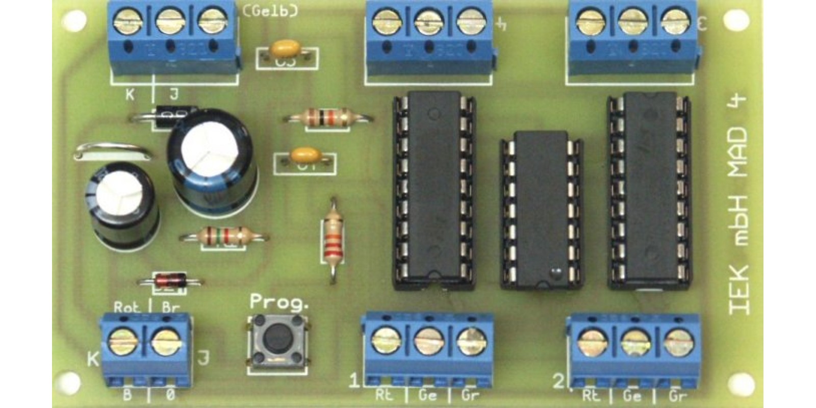 ΙΕΚ040704-05 Turnout decoder W-Dec 4 DCC (ex MAD-4 DCC)