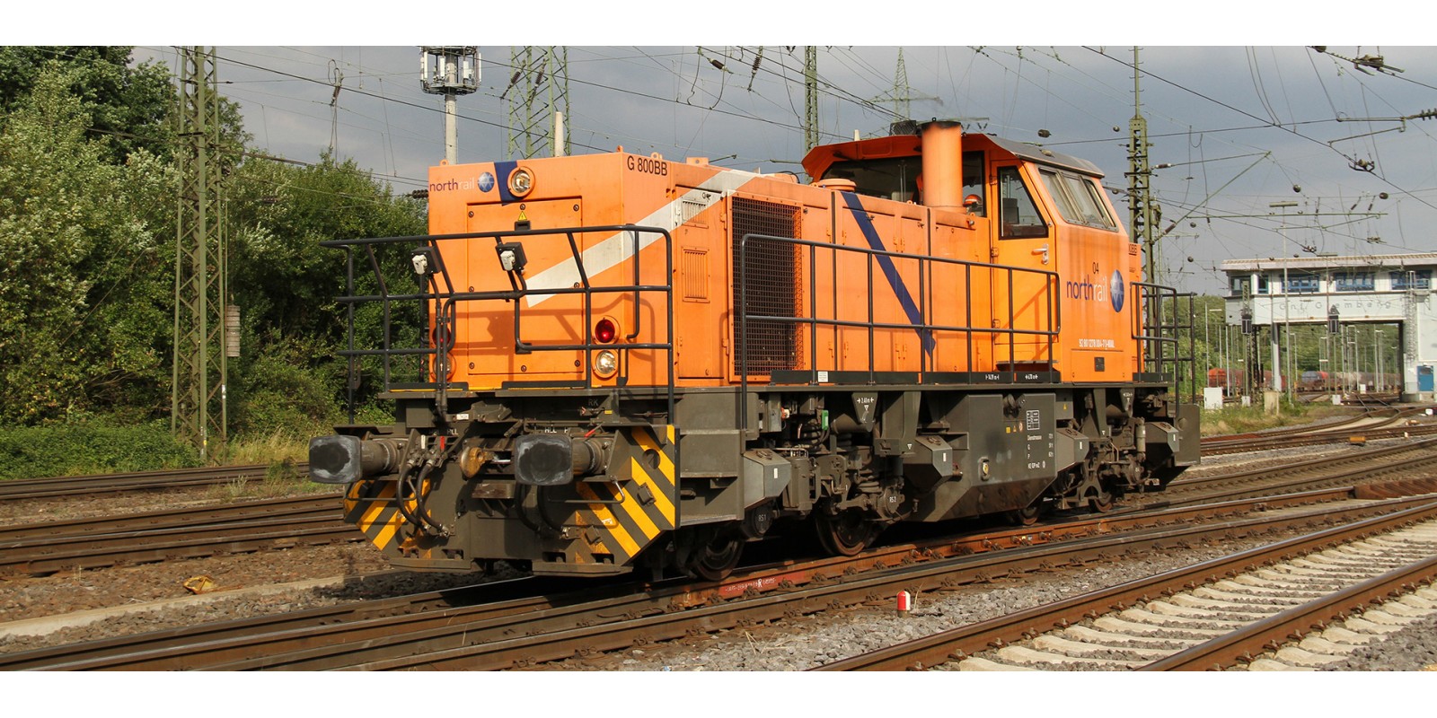 JA10742 Gauge H0 Diesel locomotive MaK G800 BB "Northrail", epoch VI, AC with sound