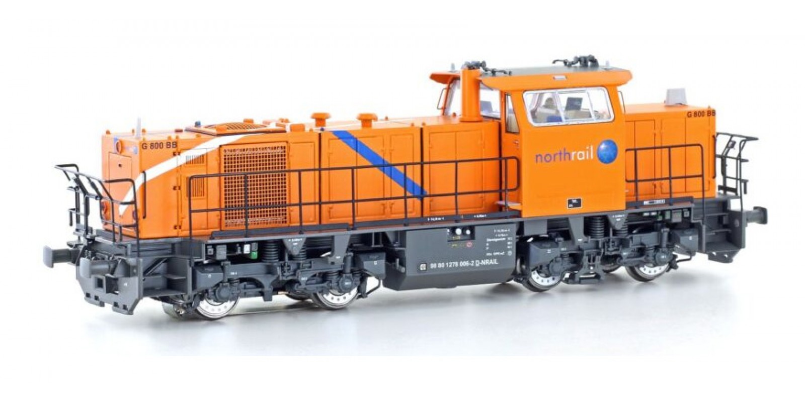 JA20742 Gauge H0 Diesel locomotive MaK G800 BB "Northrail", epoch VI, DCC with sound
