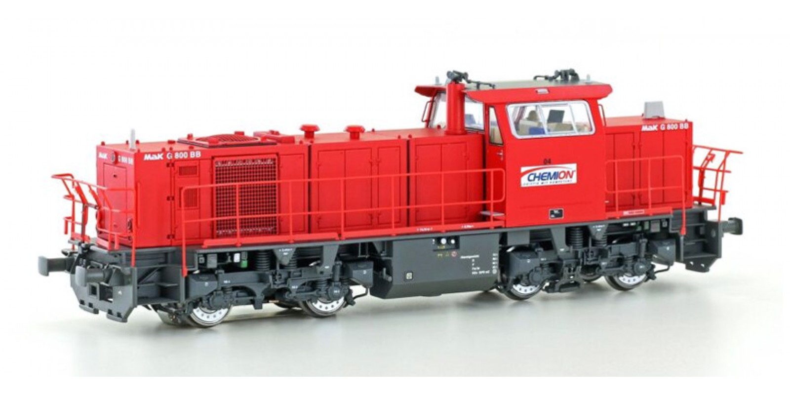 JA20762 Gauge H0 Diesel locomotive MaK G800 BB "" Chemion "", epoch VI, DCC with sound