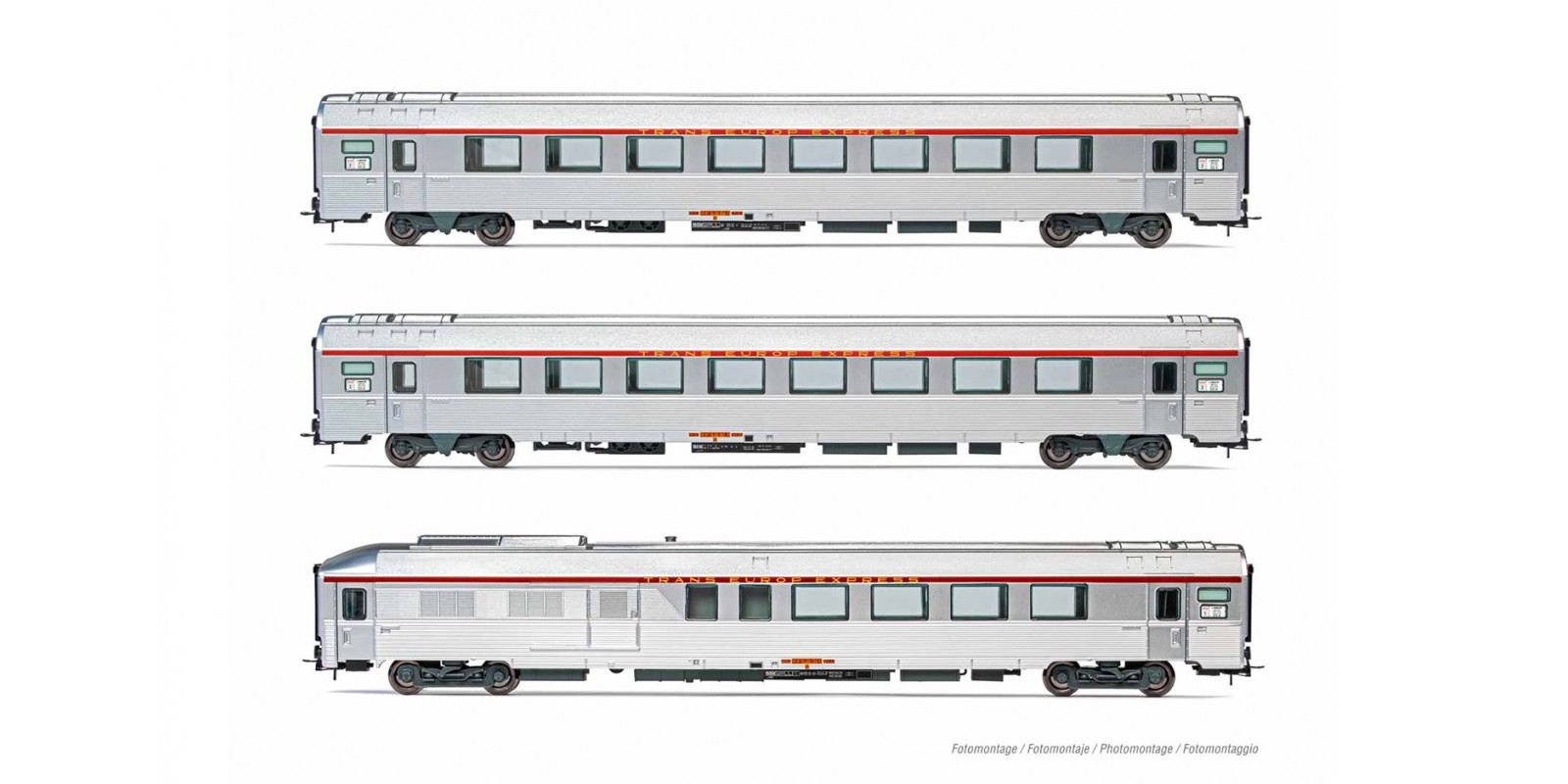 JO4144 SNCF, 3-unit pack "TEE L'Arbalète" (2nd pack)