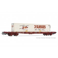 JO6213 SNCF, 4-axle S7 wagon with caisse mobile "3 SUISSES", period V
