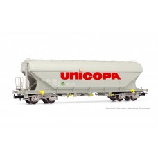 JO6218 UNICOPA, 4-axle flat-sided hopper wagon, period IV