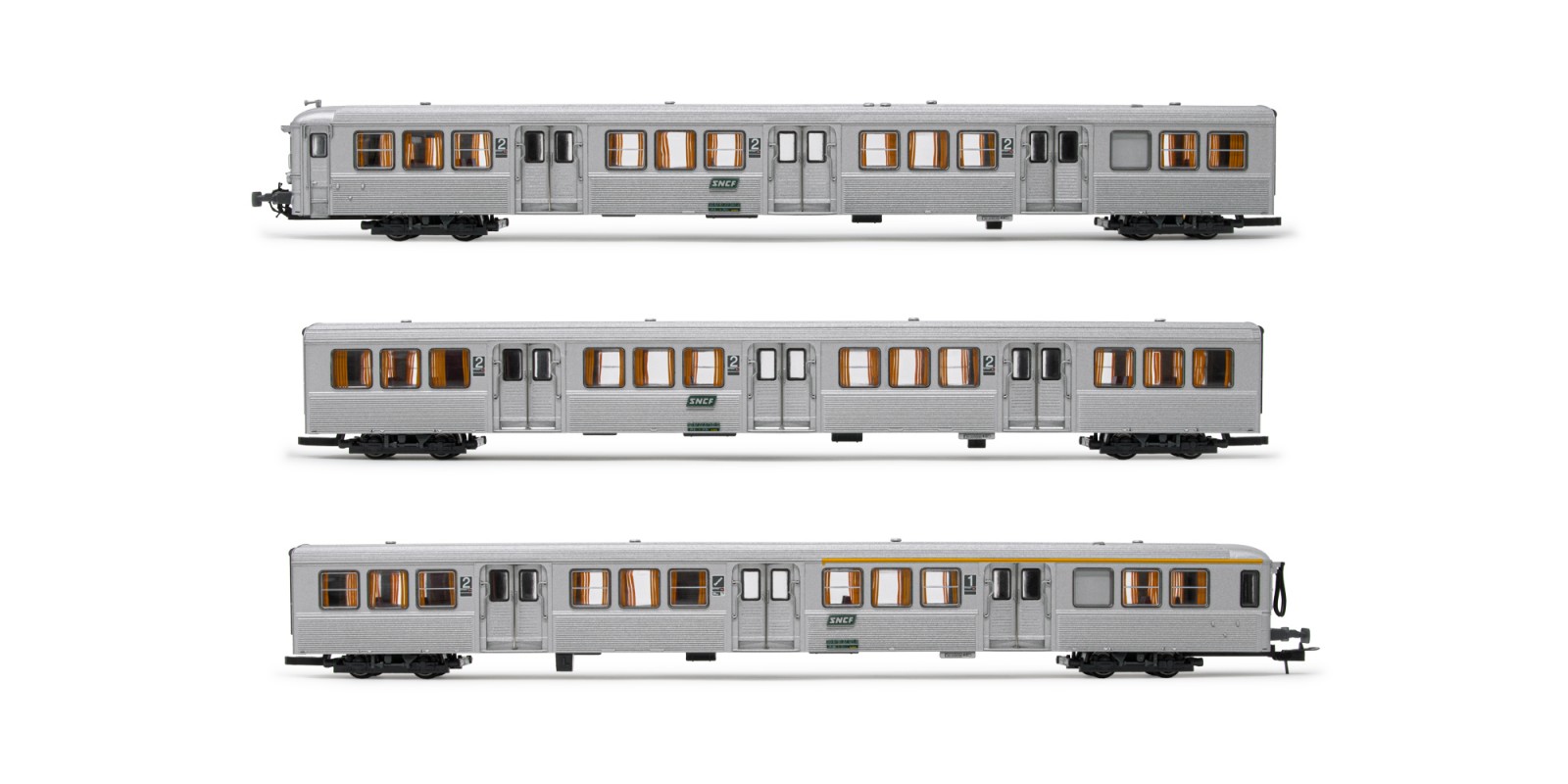 JO4150 SNCF, RIB 70, 3-unit pack, original livery, period IV