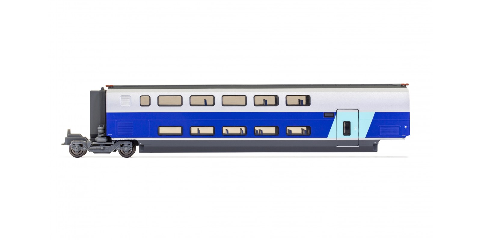 JO3004 SNCF, TGV 2N2 EuroDuplex, 2nd class intermediate coach, period VI, complementary coach for HJ2362/S/AC/ACS