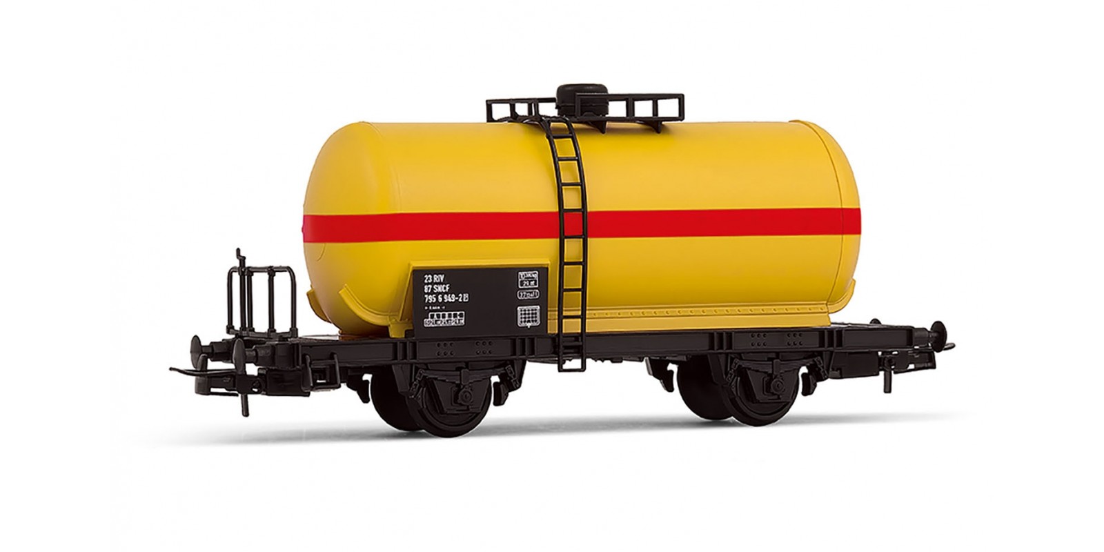 JO6140 Tank wagon 2 axles, yellow and red livery