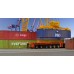 KI10922 H0 40 ft container, 6 pieces