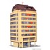 KI38218 H0 High-rise building with shopping center and penthouse flat incl. floor interior lighting