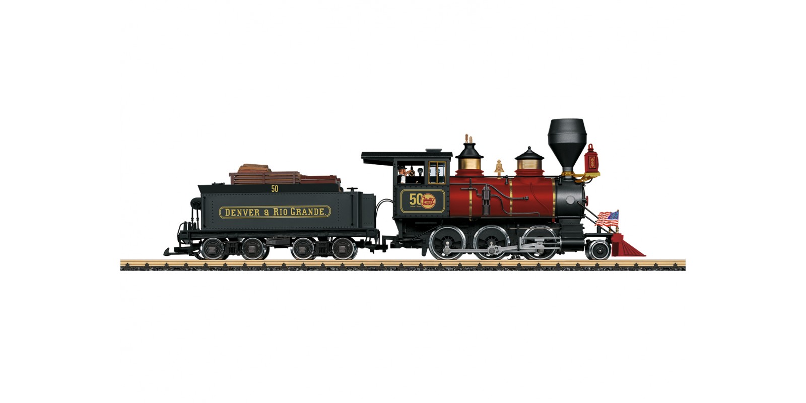 L20280 D&RGW Mogul Steam Locomotive