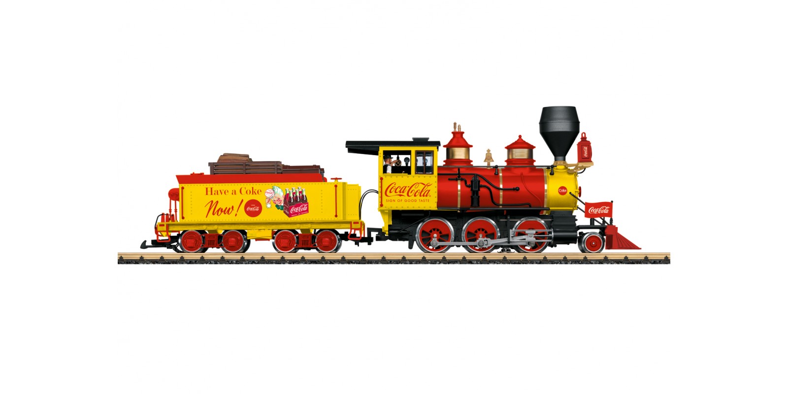 L20282 Coca Cola® Mogul Steam Locomotive