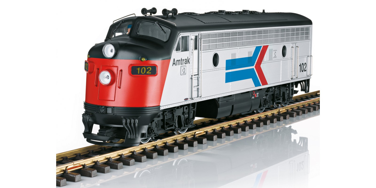 L21580 Amtrak Amtrak F7A Diesel Locomotive