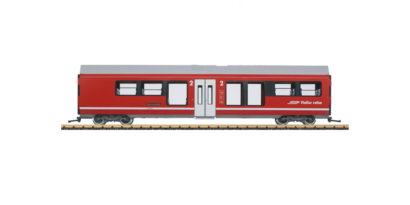 L33150 RhB Intermediate Car for the Class ABe 4/16 Capricorn Powered Rail