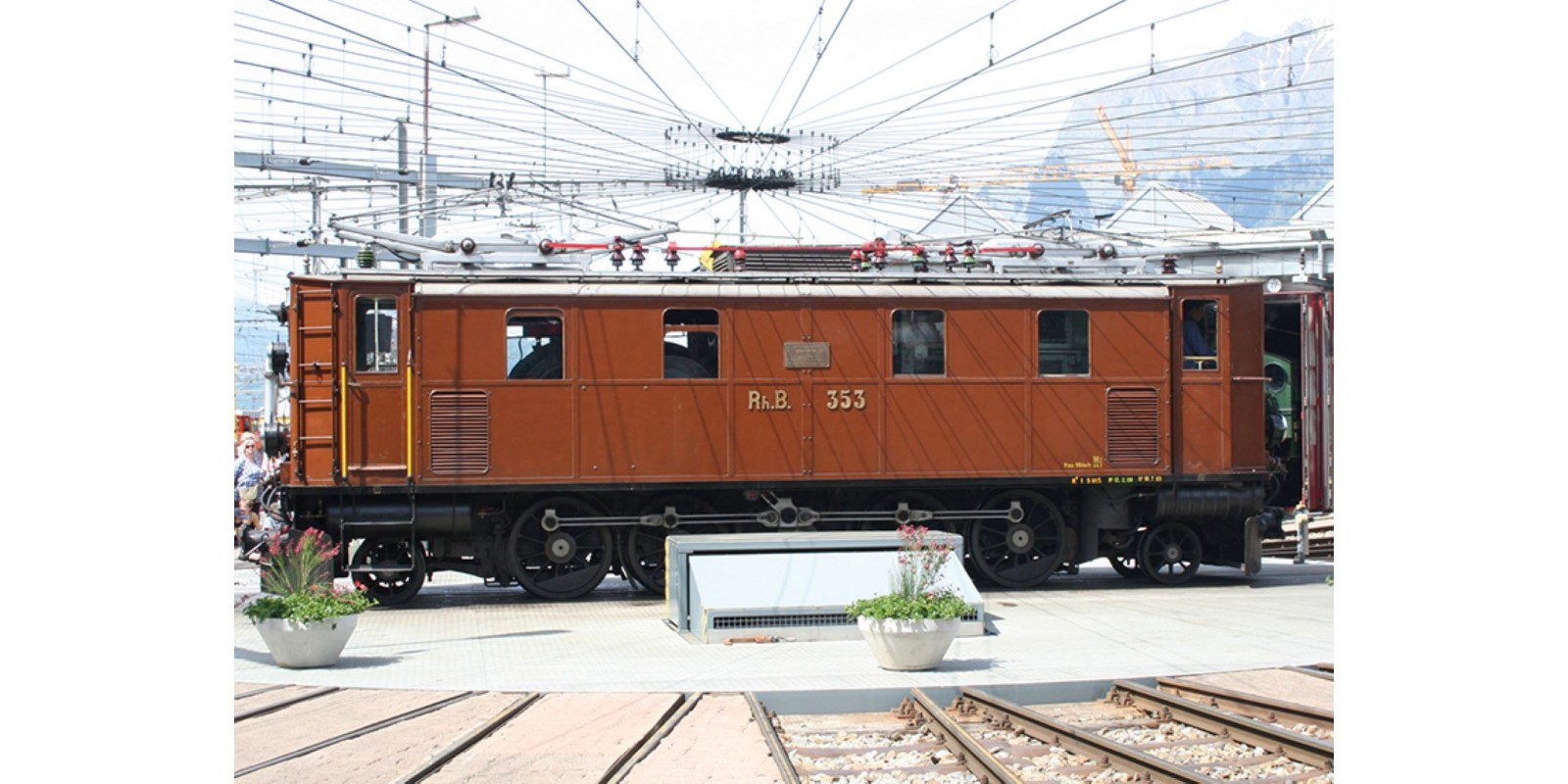 L24601 RhB Class Ge 4/6 Electric Locomotive