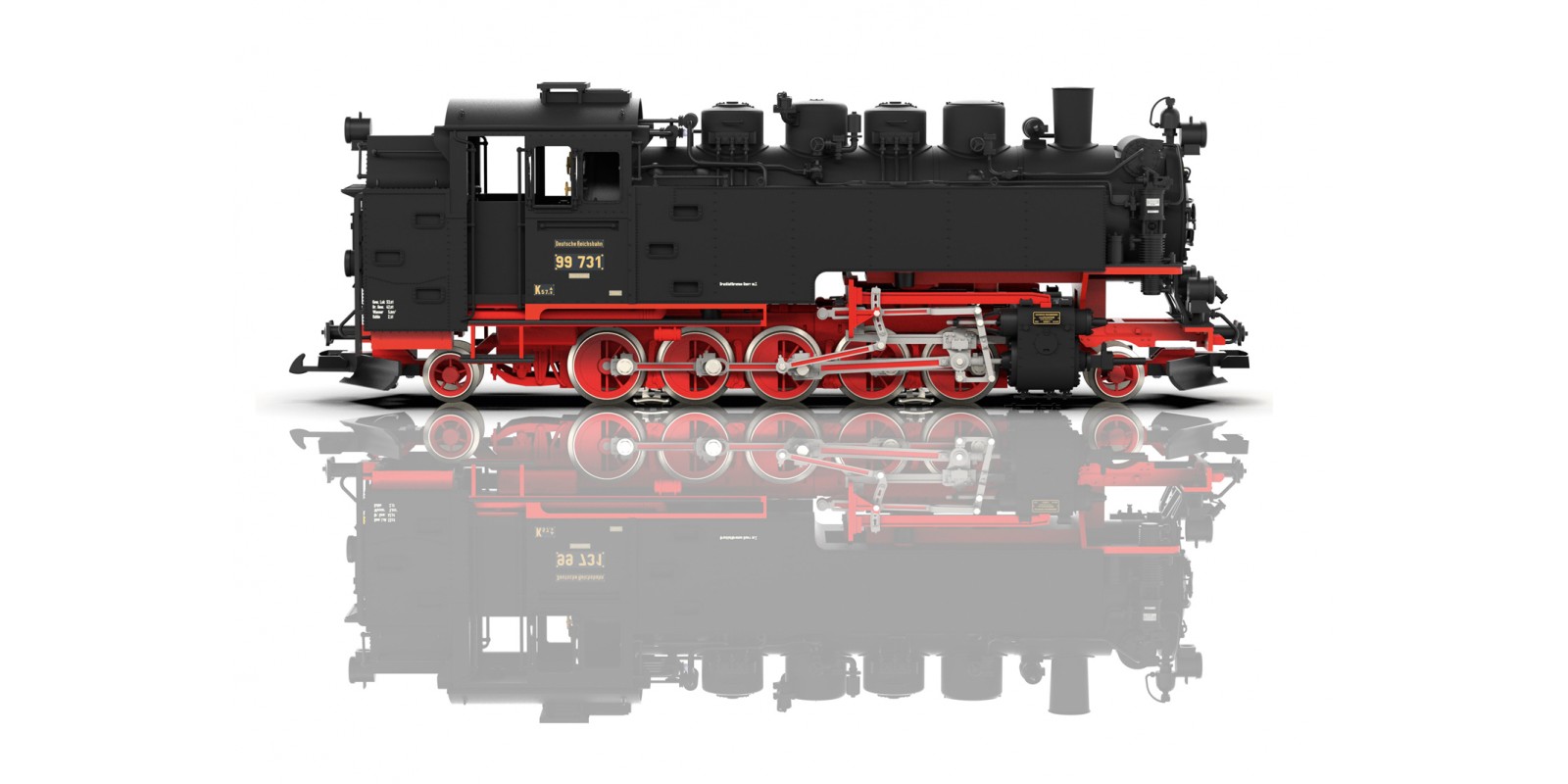 L21480 DR Steam Locomotive VII K, Road Number 99 731