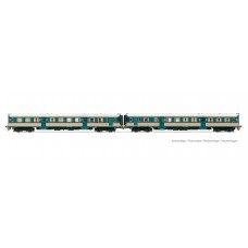LI2653 FS, 2-unit pack of diesel railcars ALn 668 1900 original livery, motorized unit + dummy, period V