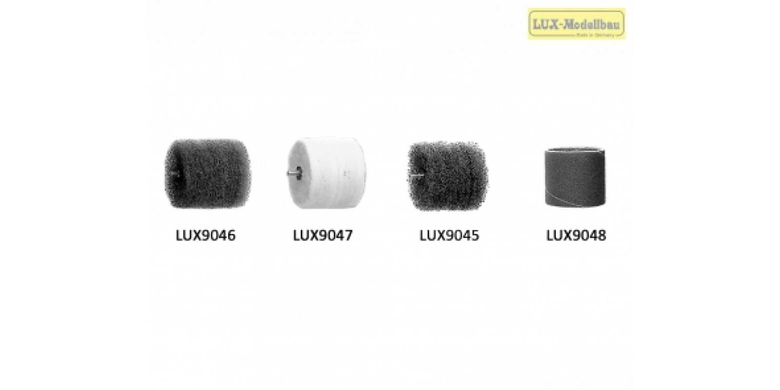 LUX9047 Τύμπανο τριβείου (από τσόχινο ύφασμα) ως ανταλλακτικό για το βαγόνι καθαρισμού γραμμών με περιστρεφόμενο τριβείο της LUX 