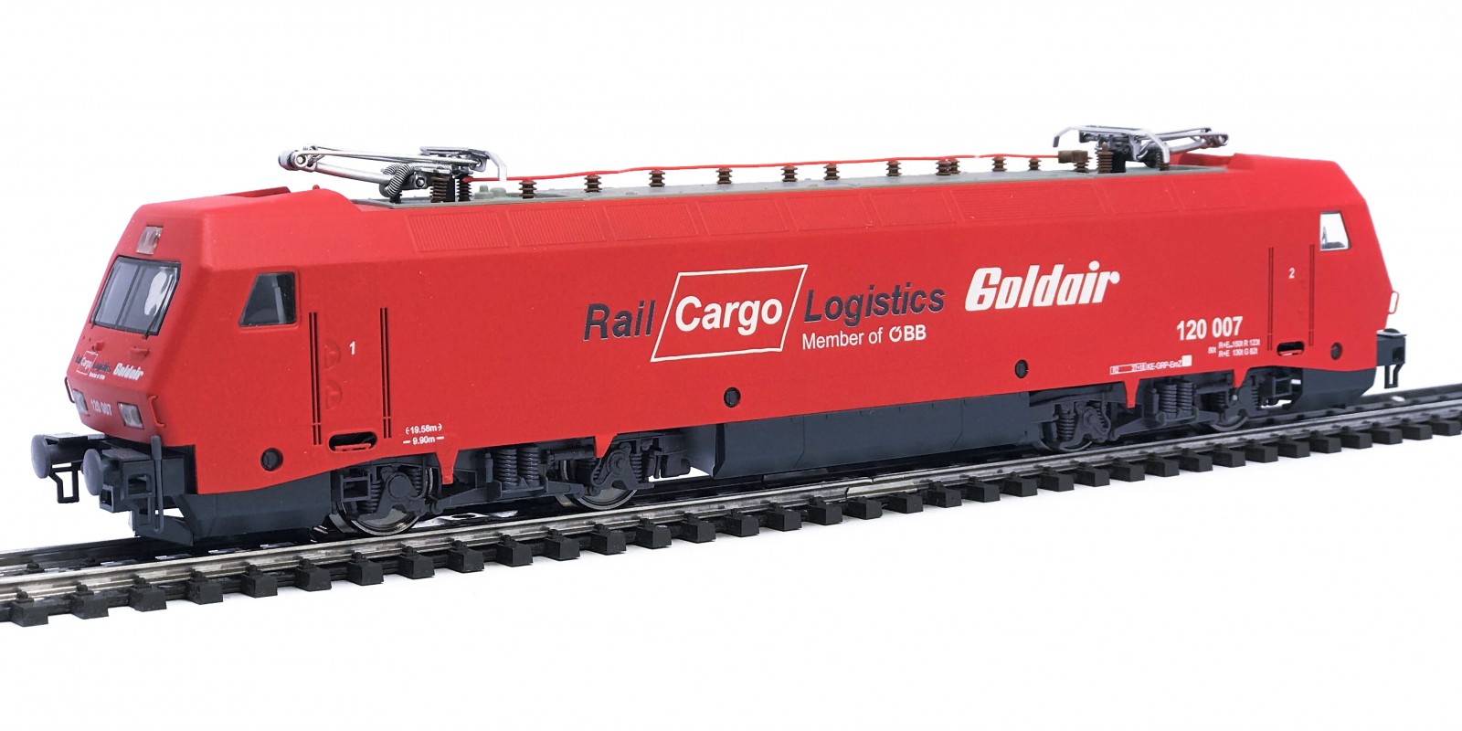 MHT259RCACDS HellasSprinter Rail Cargo Logistics Goldair 120 007 - AC Ψηφιακή με Ήχους