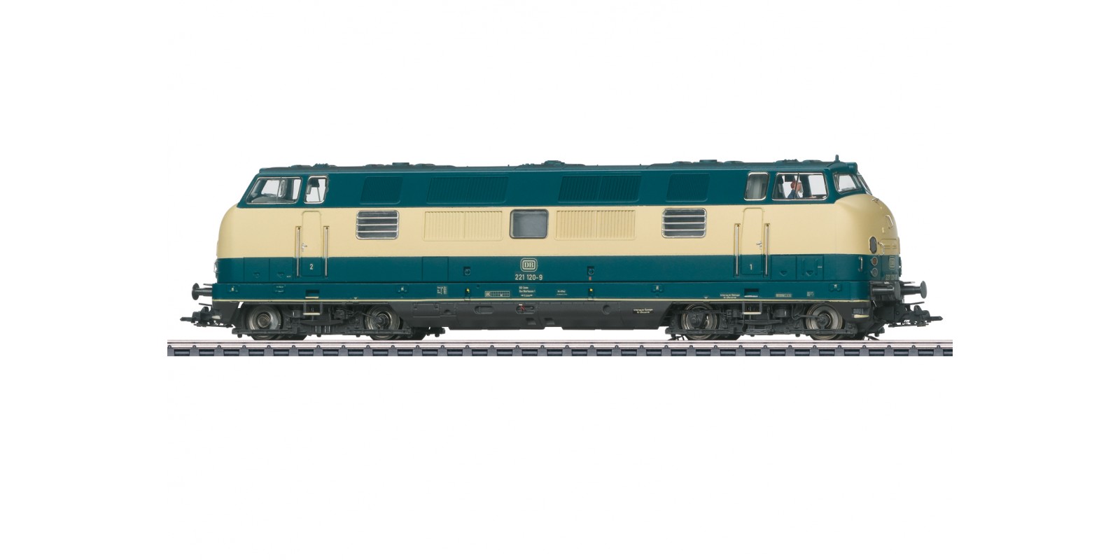 37824 Diesel loco cl 221 DB bl/iv.