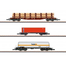 82596 Freight car set w.mix. loads