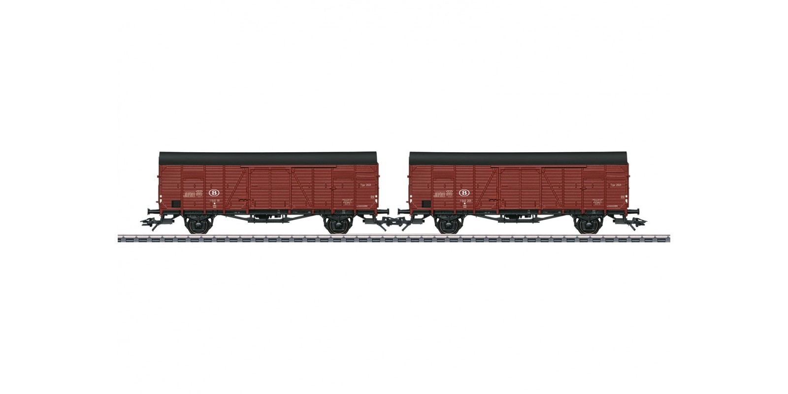 46383 Two Type Glm Boxcars