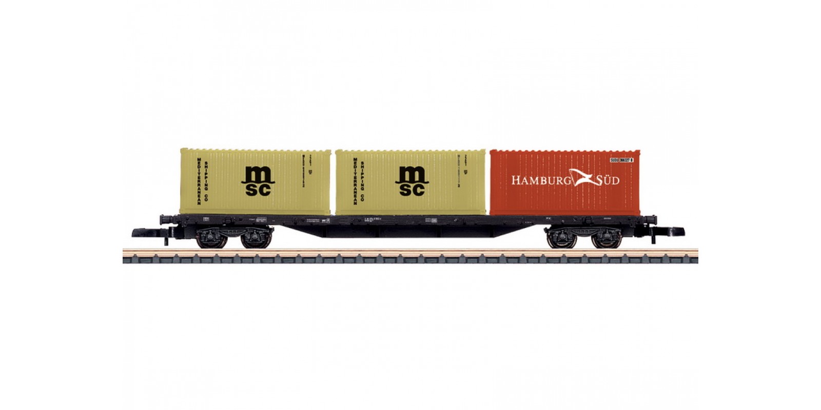  82662 Type Sgs 693 Four-Axle Container Transport Car