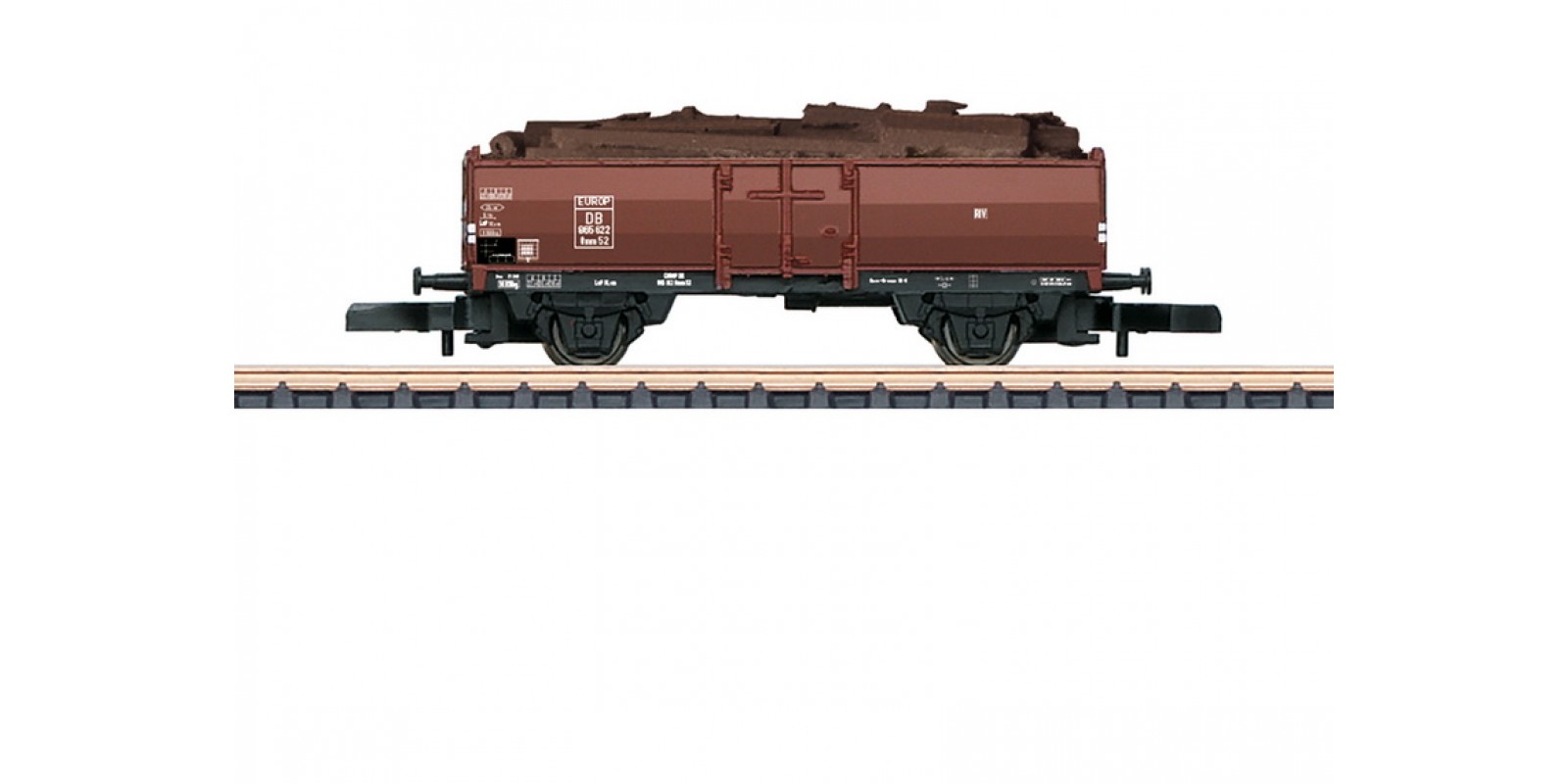 86237 Type Omm 52 Gondola with a Load of Scrap