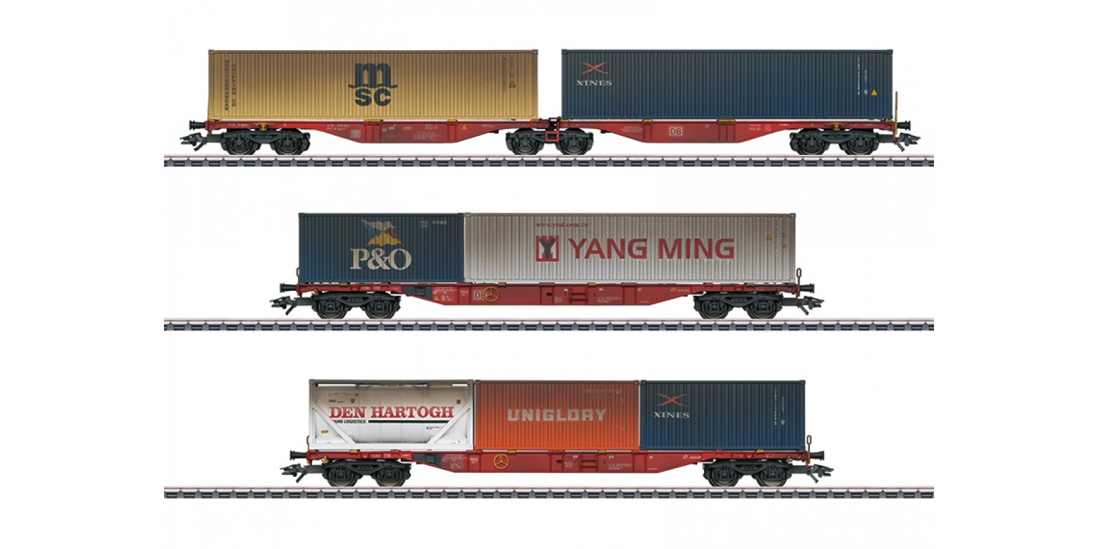 47810 Container Transport Car Set